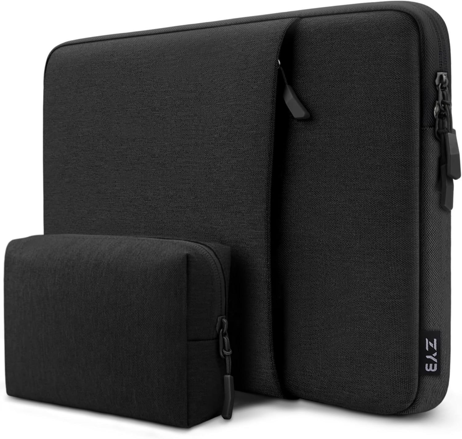 Black Waterproof Laptop Case for 16 Inch MacBook Pro, Lenovo, HP, Dell, ASUS, Ac