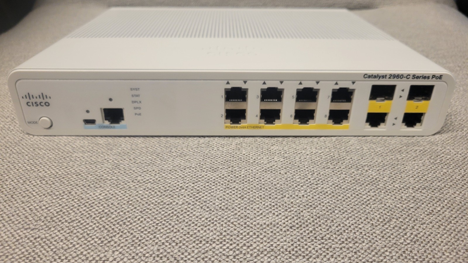 Cisco Catalyst 2960 Series Compact Switch, WS-C2960C-8PC-L