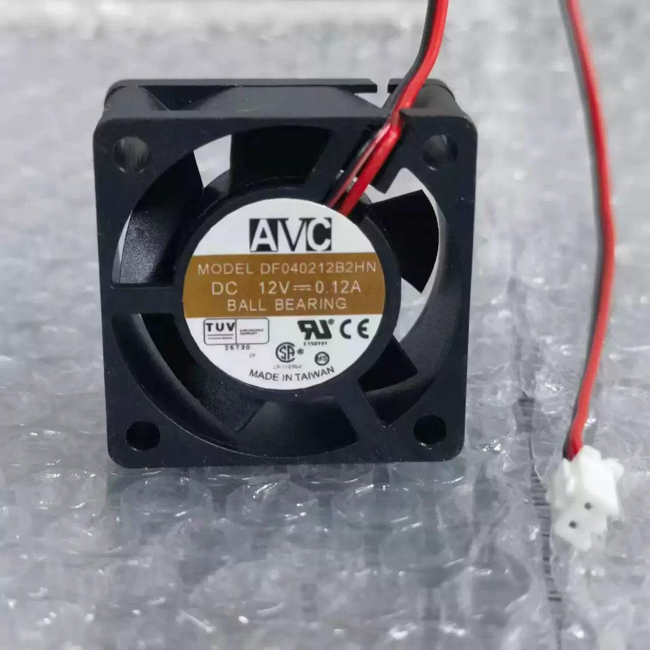 1PCS AVC DF040212B2HN 4020 12V 0.12A Dual-Ball Bearing, Two-Wire Cooling Fan