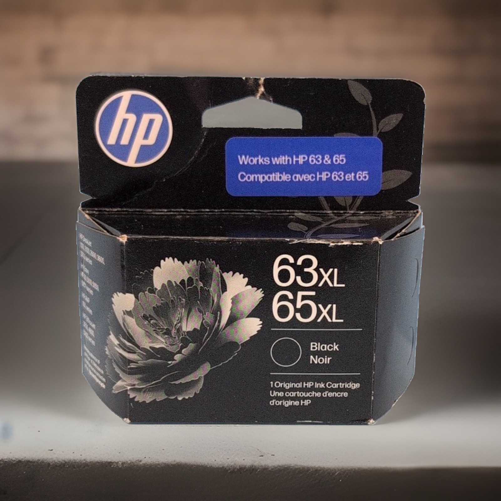 HP 63XL/65XL Original Ink Cartridge Black B7RT5AN Exp 1/2028