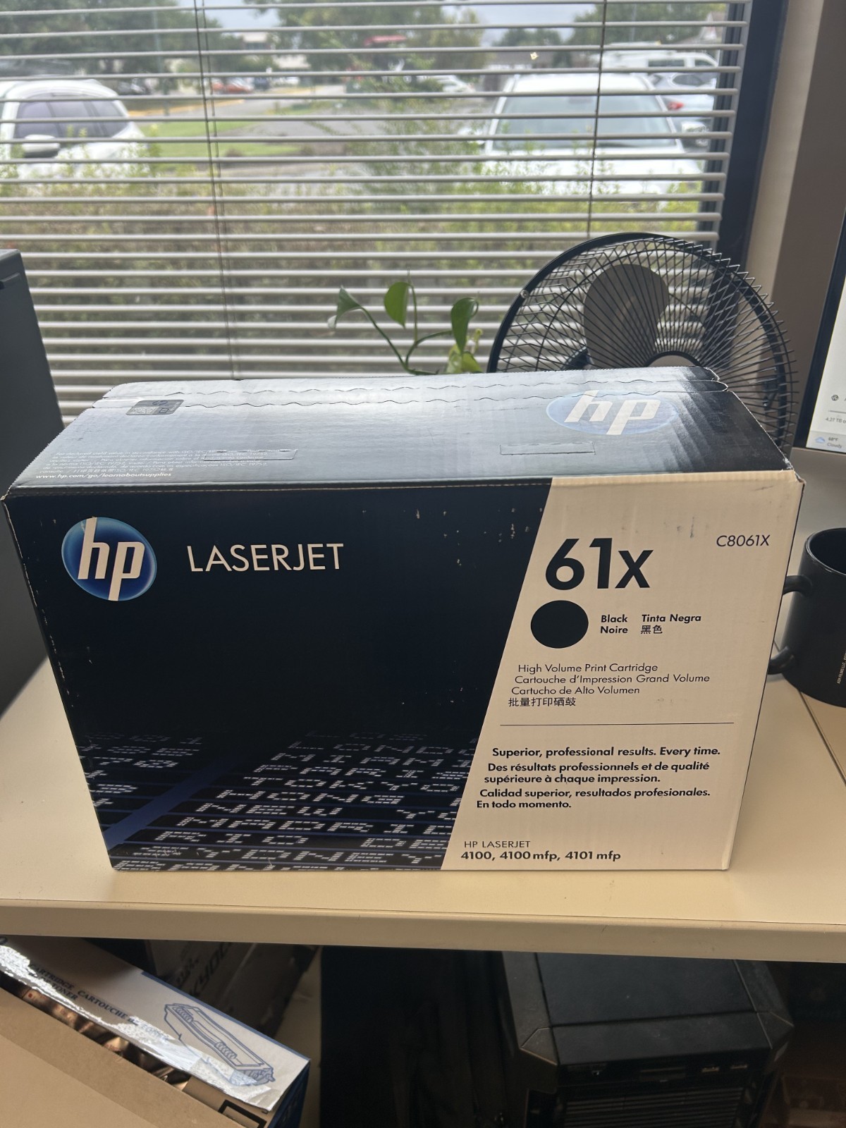 HP 61X (C8061X) Black Toner Cartridge