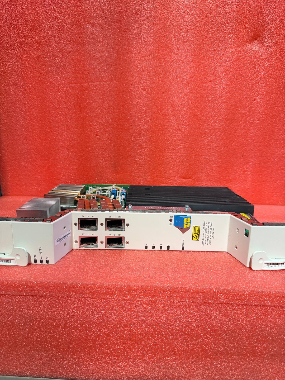 Cisco 15454-40EX-MXP-C ONS 40Gbps CP-DQPSK Full C-Band Tuneable Transponder Card