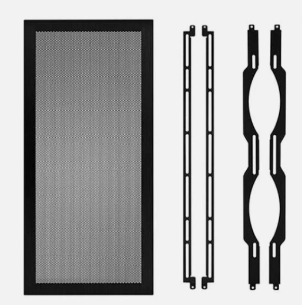 LIAN LI PC-O11D EVO XL Front Mesh Kit O11DEXL-4X Black Panel Airflow Aluminum