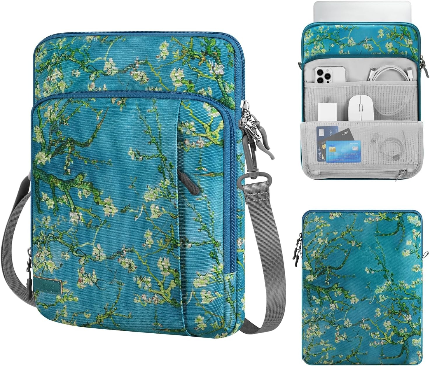 13.3-14 Inch Laptop Sleeve Bag Carrying Case with Accessory Pocket for Protectio