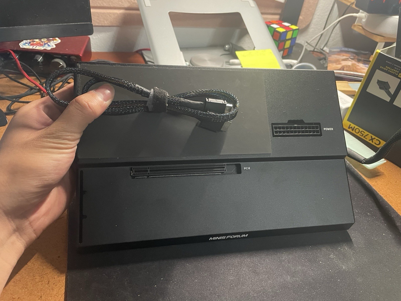 MINISFORUM DEG1 External GPU Dock Oculink + 500w PSU + 3D Printed Case/Enclosure