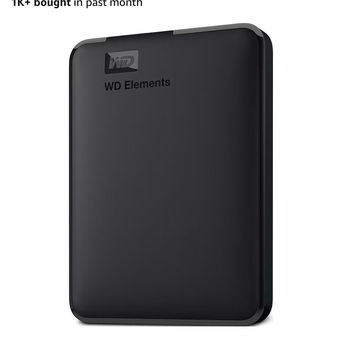 WD Elements 6TB Portable External HDD USB 3.0 Black (WDBHJS0060BBK-BB)