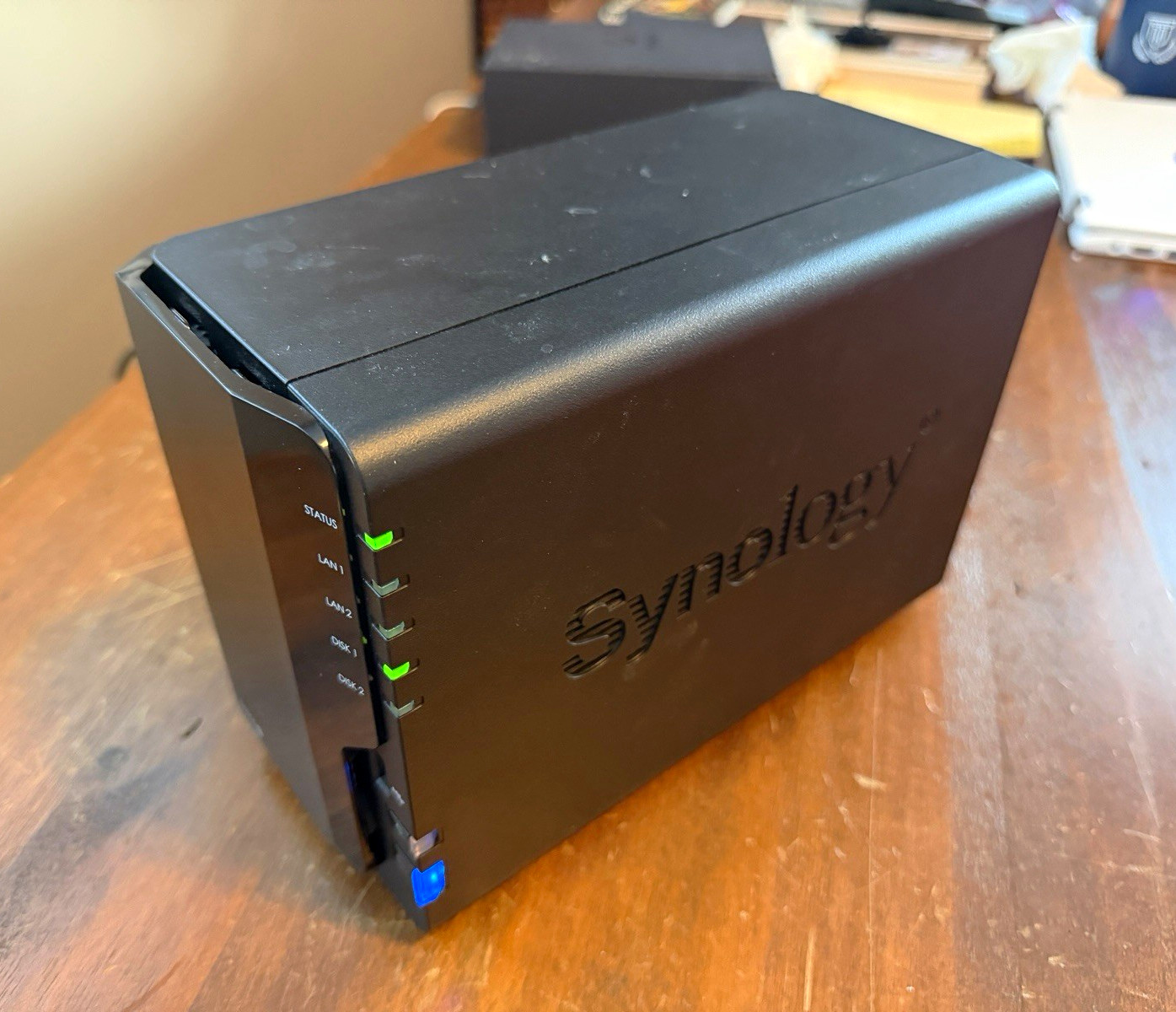 Synology DiskStation DS220+ 2-Bay NAS w/ 2TB Seagate IronWolf 125 SSD