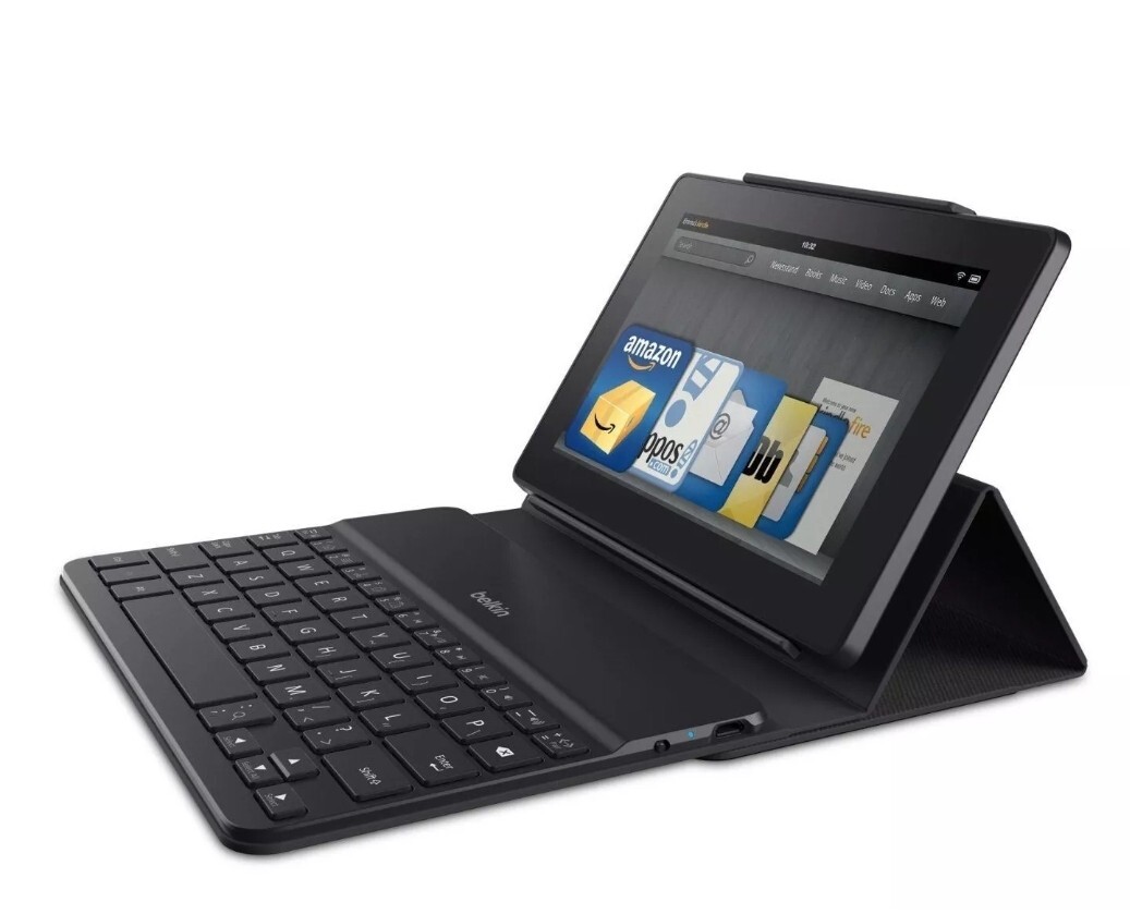 Belkin Black  Kindle Keyboard Case for Kindle Fire 7 Inch HD and 7 Inch HDX