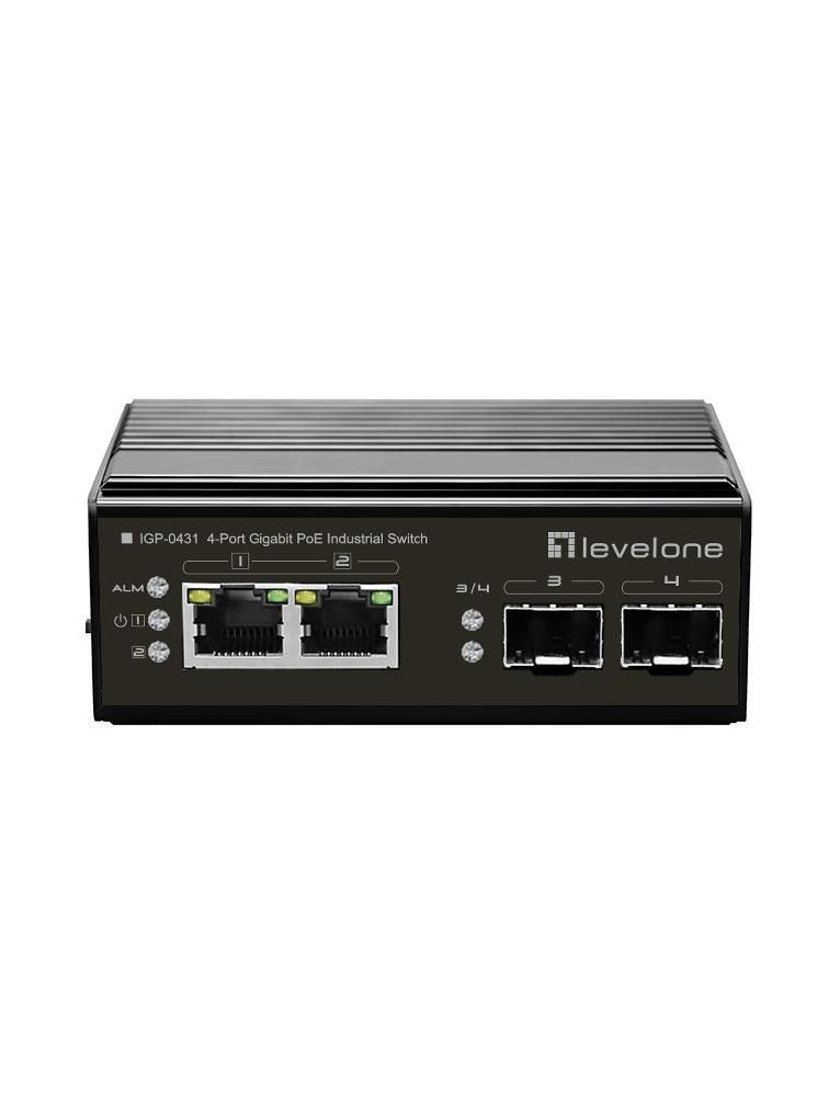 LevelOne IGP-0431 IGP-0432 Network Switch Unmanaged Gigabit Ethernet (10/10 ~E~