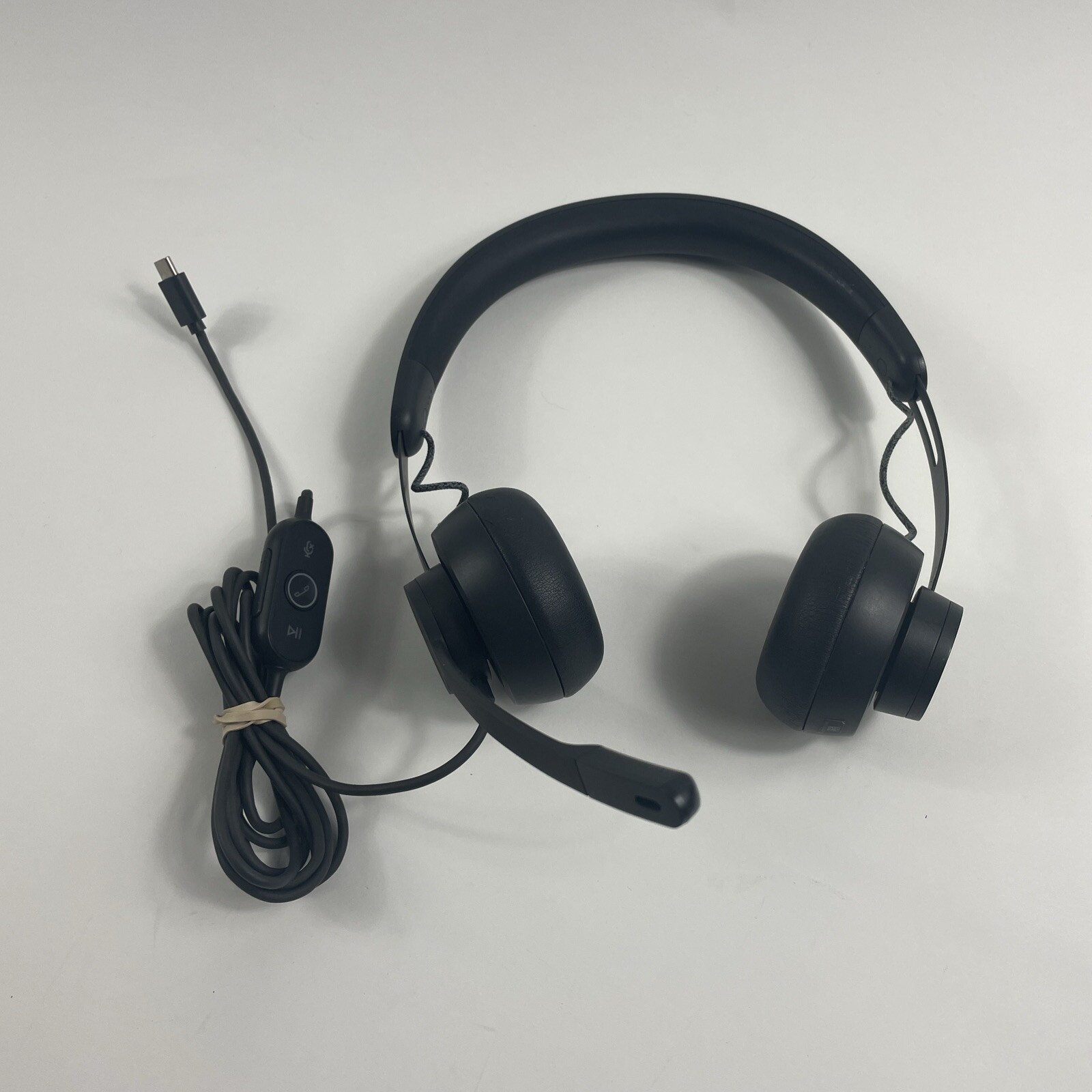 Logitech Logi Zone 750 Wired USB-C on Ear Headset (No Audio Output)
