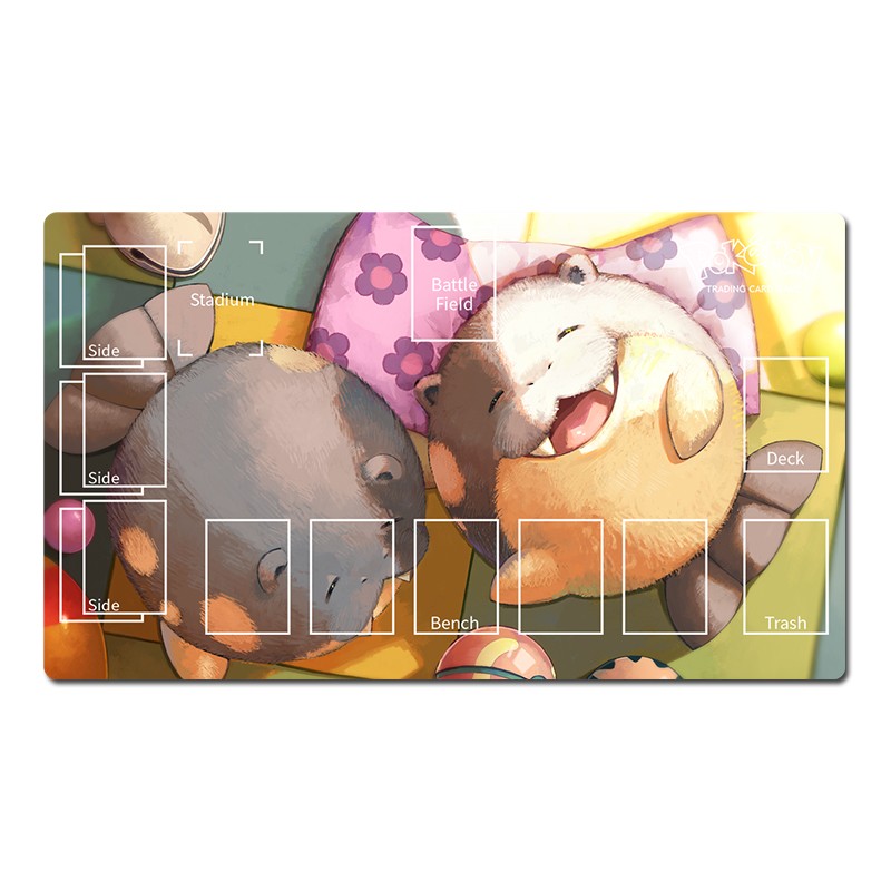 Pokemon Duel Playmat Spheal TCG CCG Gaming Pad Trading Card Game Mat Mousepad