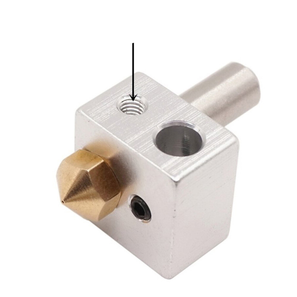 1 Set Hot End Hotend Extruder with Nozzle Heater Block and Tube ( )