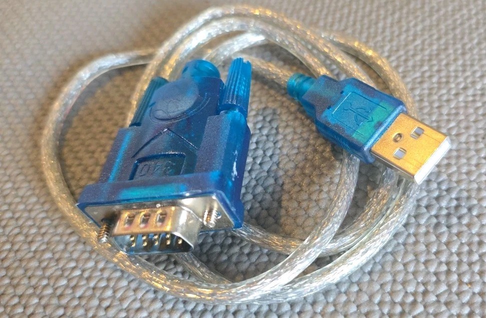 3ft USB to RS232 DB9 Serial Adapter Cable - M/M - 1 x 9-pin Serial - Male - 1PDA