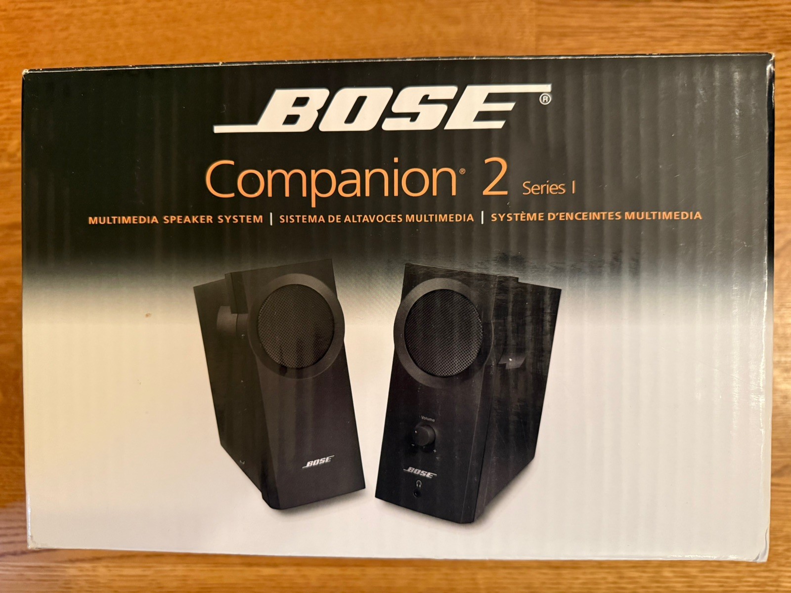 NEW Bose Companion 2 Series 1 Multimedia Speaker System, black - in sealed box