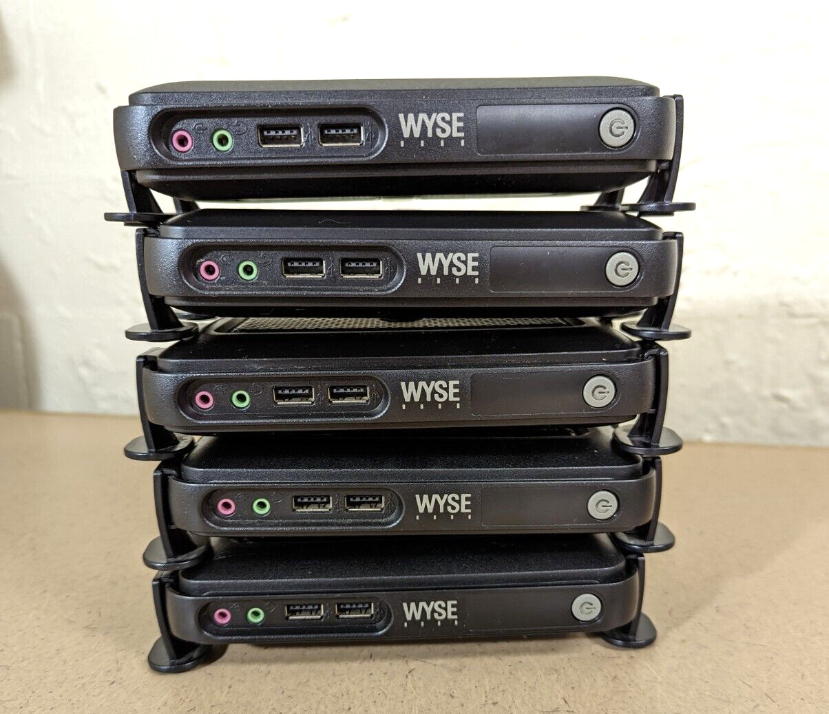 (Lot of 5) WYSE Cx0 Thin Zero Client C00X 128F/512R Xenith Model: 902196-01L