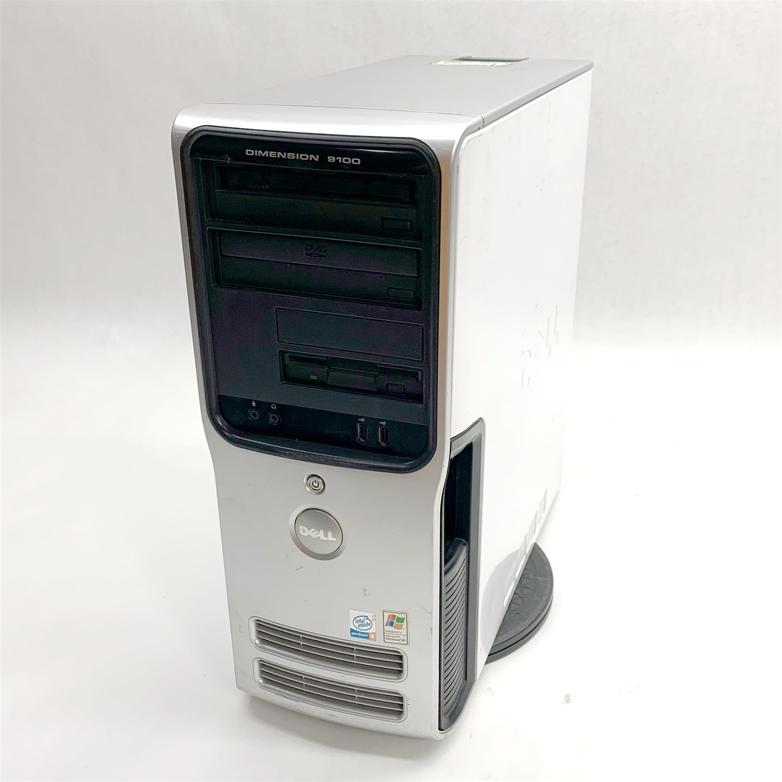 Dell Dimension 9100 Tower PC Intel Pentium 4 3.00GHz Radeon X300 1GB No Drives