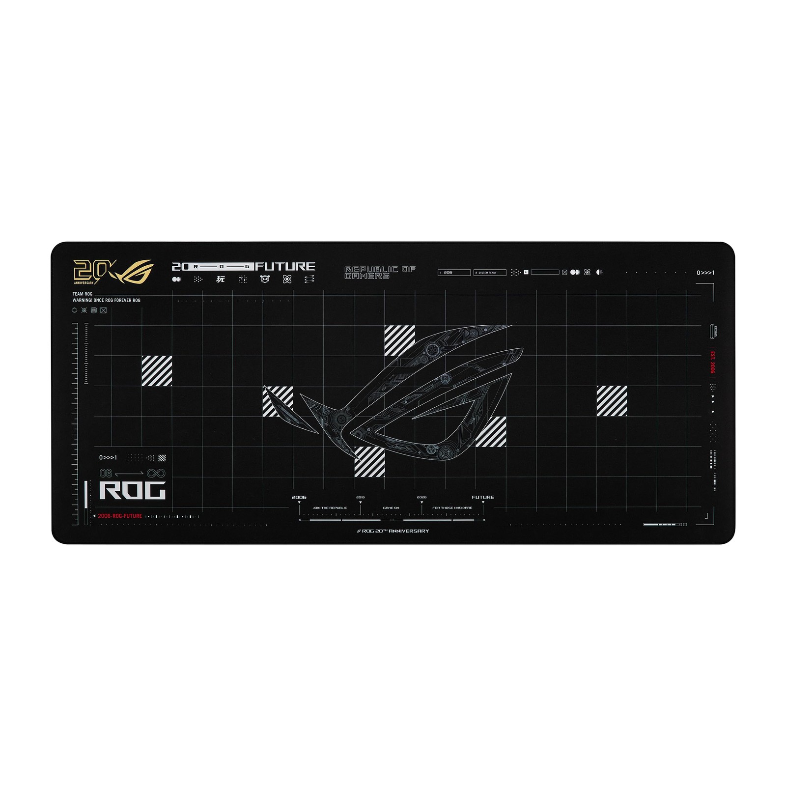 ASUS ROG Scabbard II XXL Edition 20 / ROG 20th Anniversary Gaming Mousepad