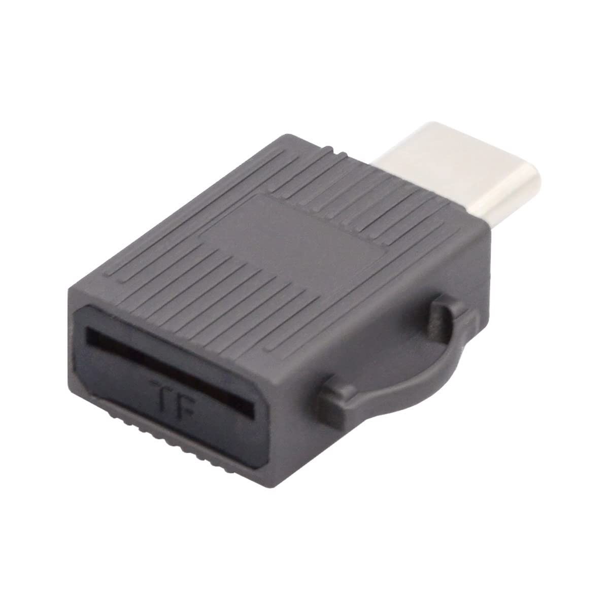 chenyang USB 3.1 Type C USB-C to Micro SD SDXC TF Card Reader Adapter Grey