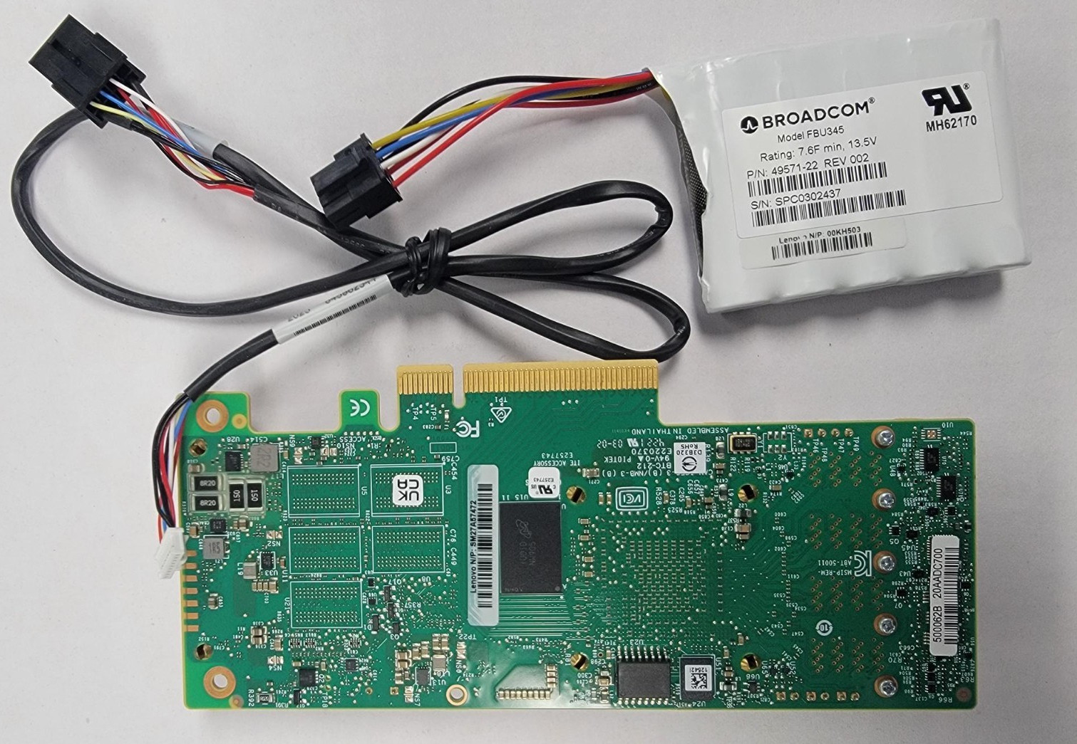 LSI 9461-16i MEGARAID RAID 12GBPS 16 PCIE3.0  PORT KIT W/BATTERY 03-50011-69004