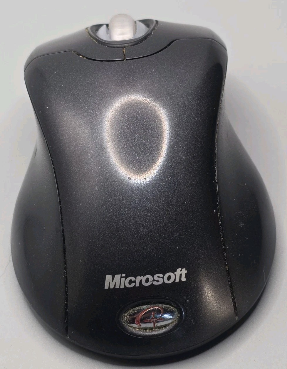 Microsoft Wireless Optical Mouse 2.0 Model 1008 NO Reciever Black Replacement 