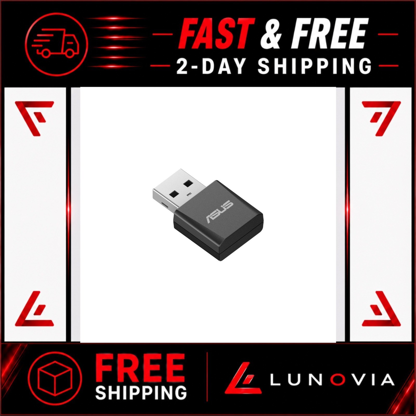 ASUS USB-AC53 Nano WiFi Adapter Dual-Band AC1200 for Windows & Mac