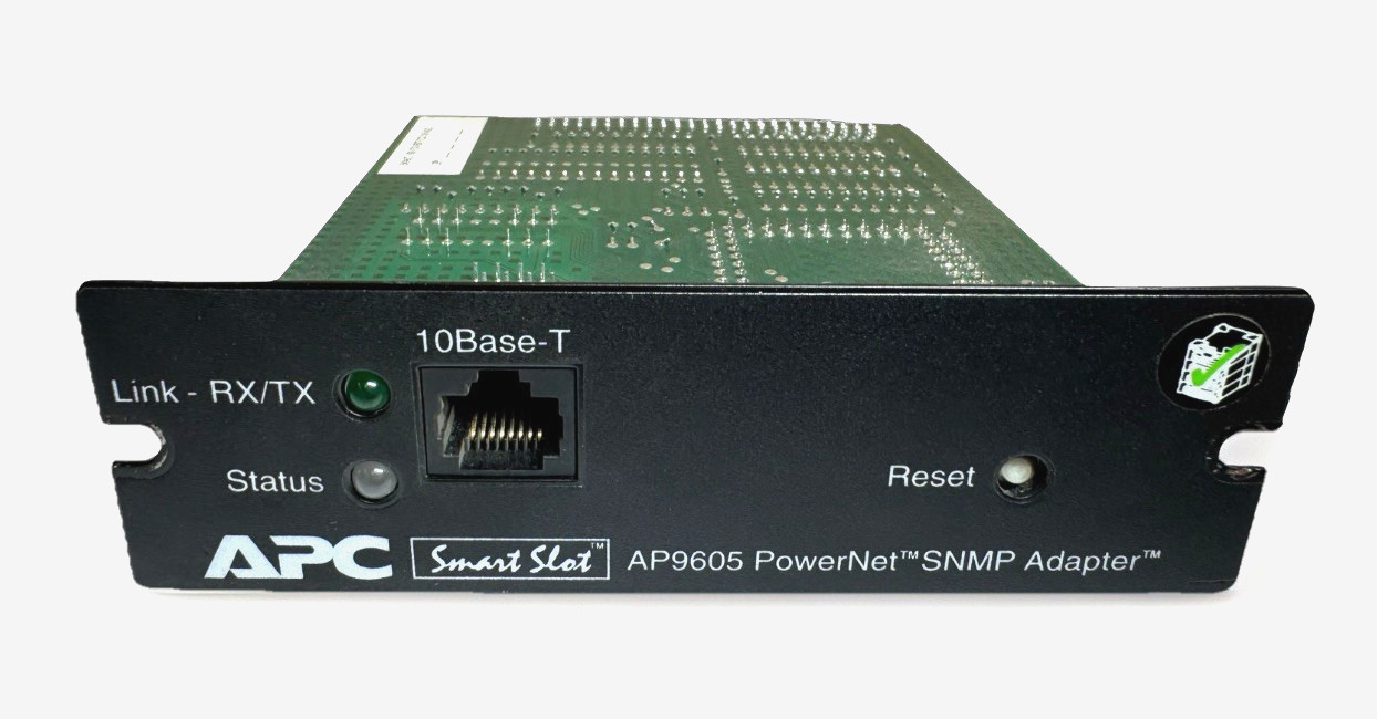 APC Schneider Smart Slot AP9605 PowerNet SNMP Adapter