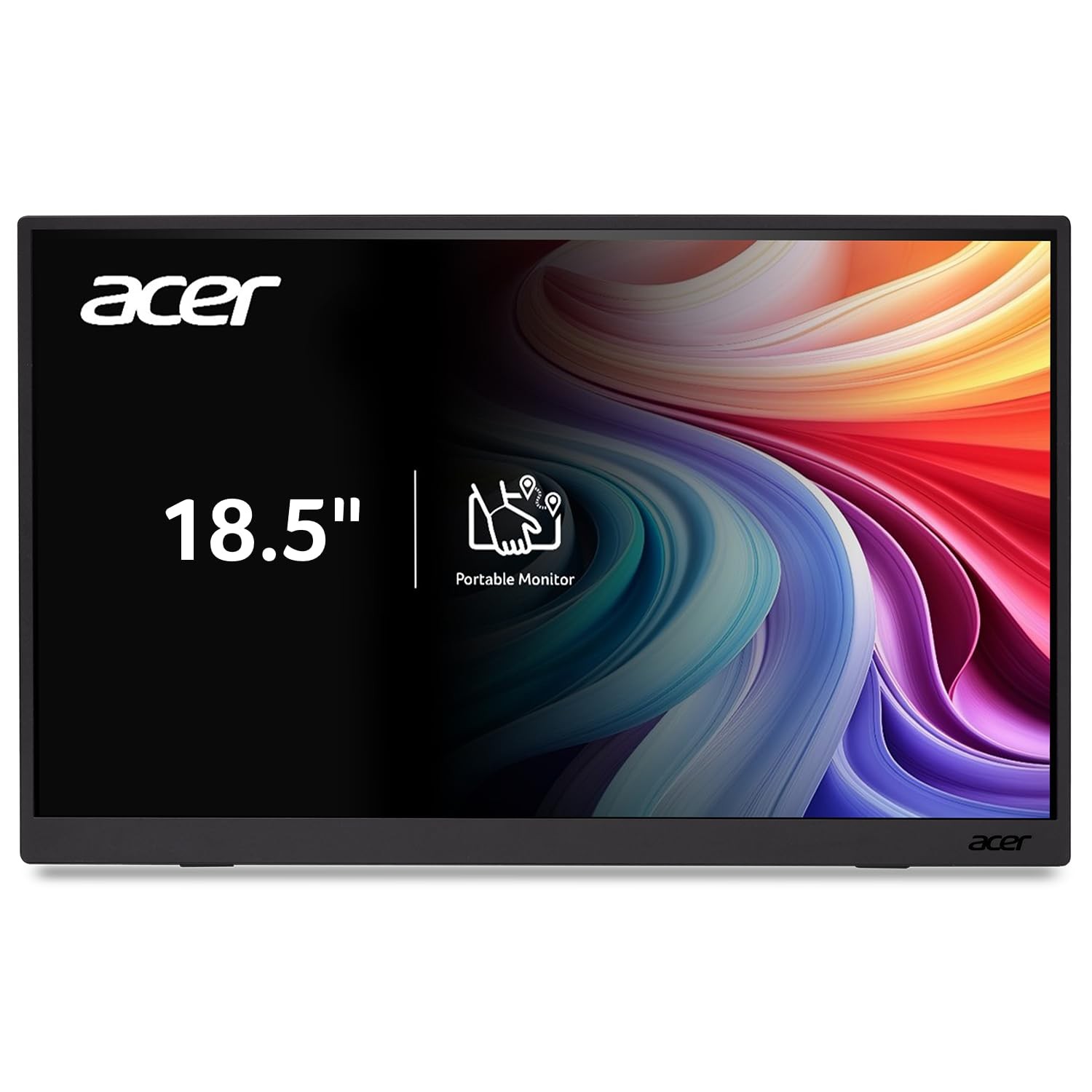 acer Portable Monitor | 18.5" FHD IPS | Adaptive-Sync Support (FreeSync Black