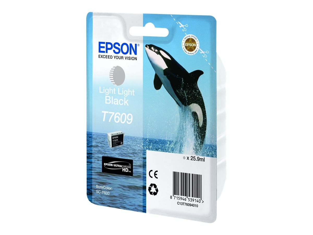 Epson Black Light Cartridge T 7609 Printer Cartridge C13T76094010