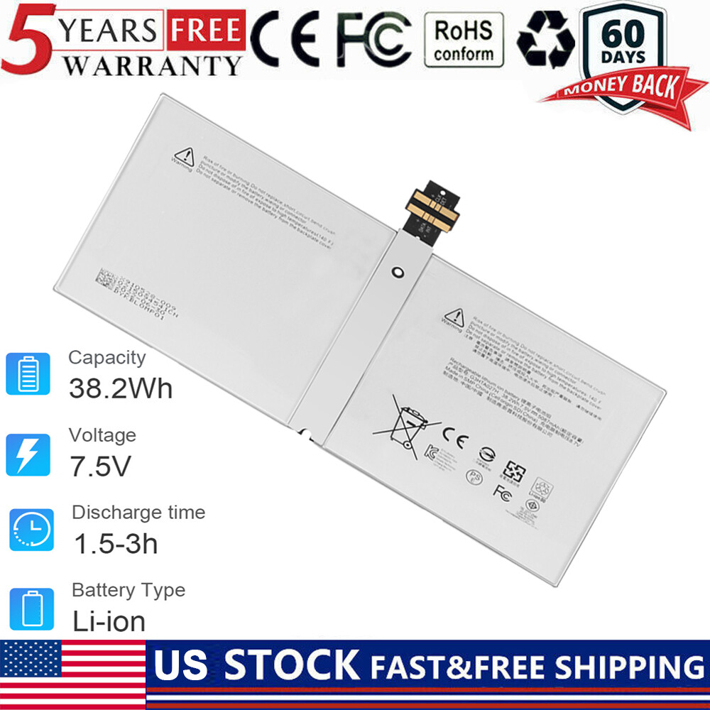 For Microsoft Surface Pro 4 1724 12.3" DYNR01 Replacement G3HTA027H Battery+Tool