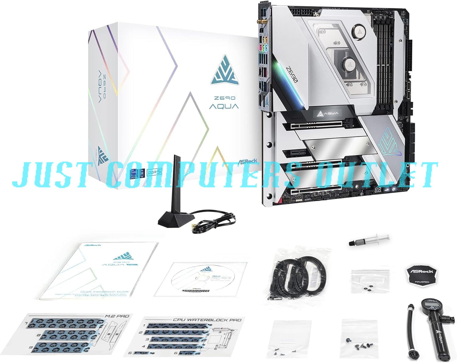 🔥 "NEW" ASRock Z690 Aqua (10G LAN) LGA 1700 E-ATX Motherboard Kit
