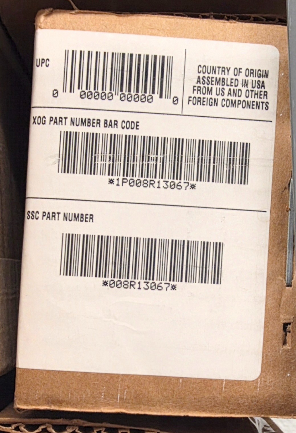 008r13067 Die Punch (C4-44H, Letter for Coil Binding)