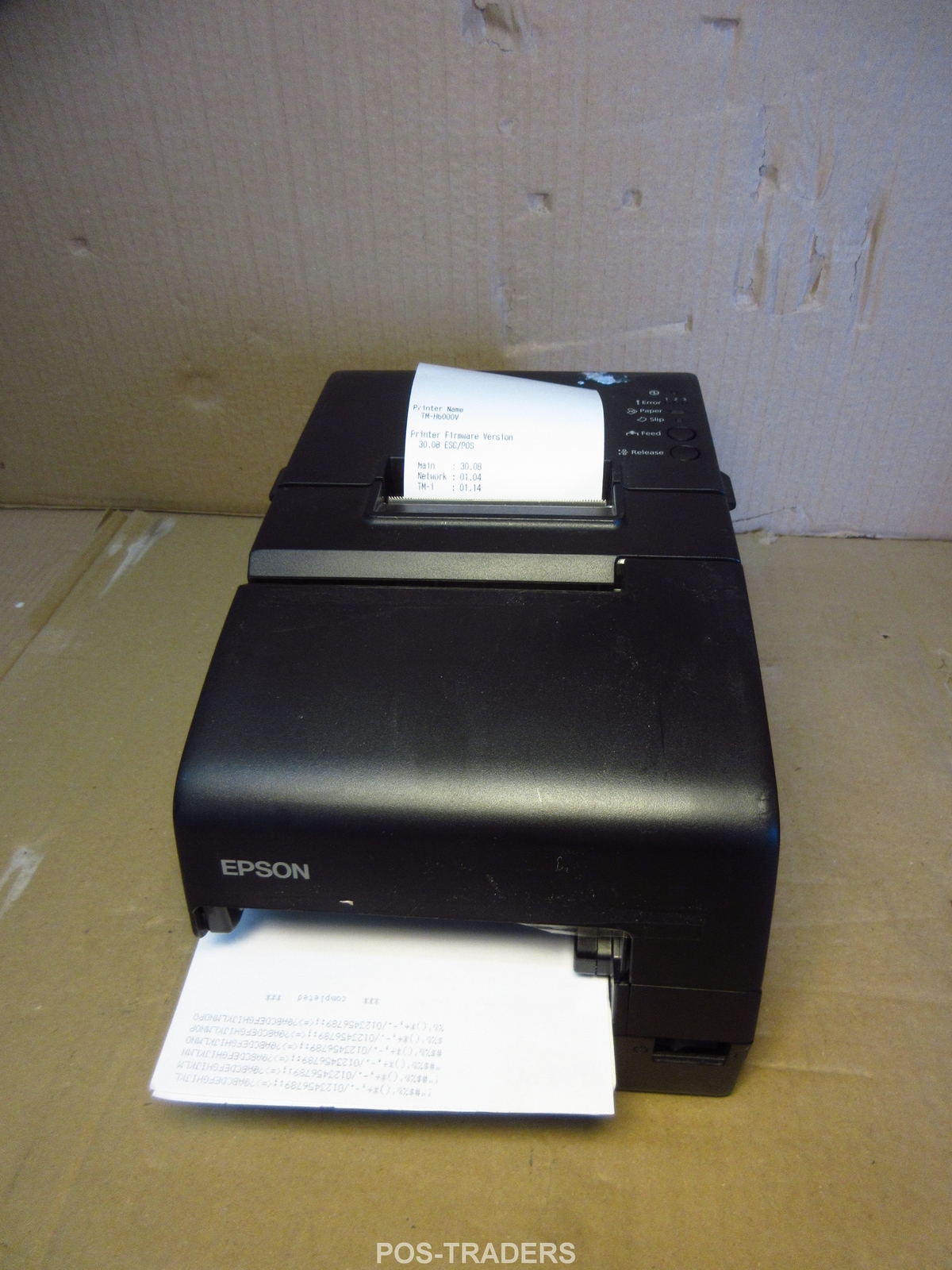 Epson TM-H6000V M253B NETWORK USB Thermal Receipt Slip POS Printer TESTED + PSU