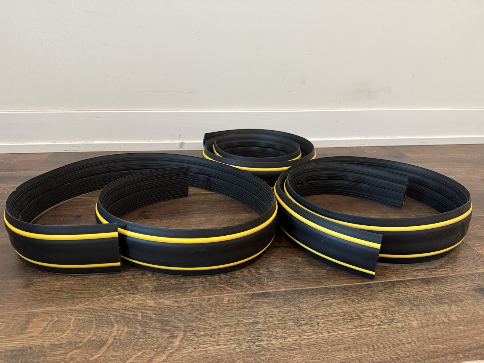 D-Line 6ft Floor Cord Cover, Safety Cable Protector Lot of 3 (Preowned)