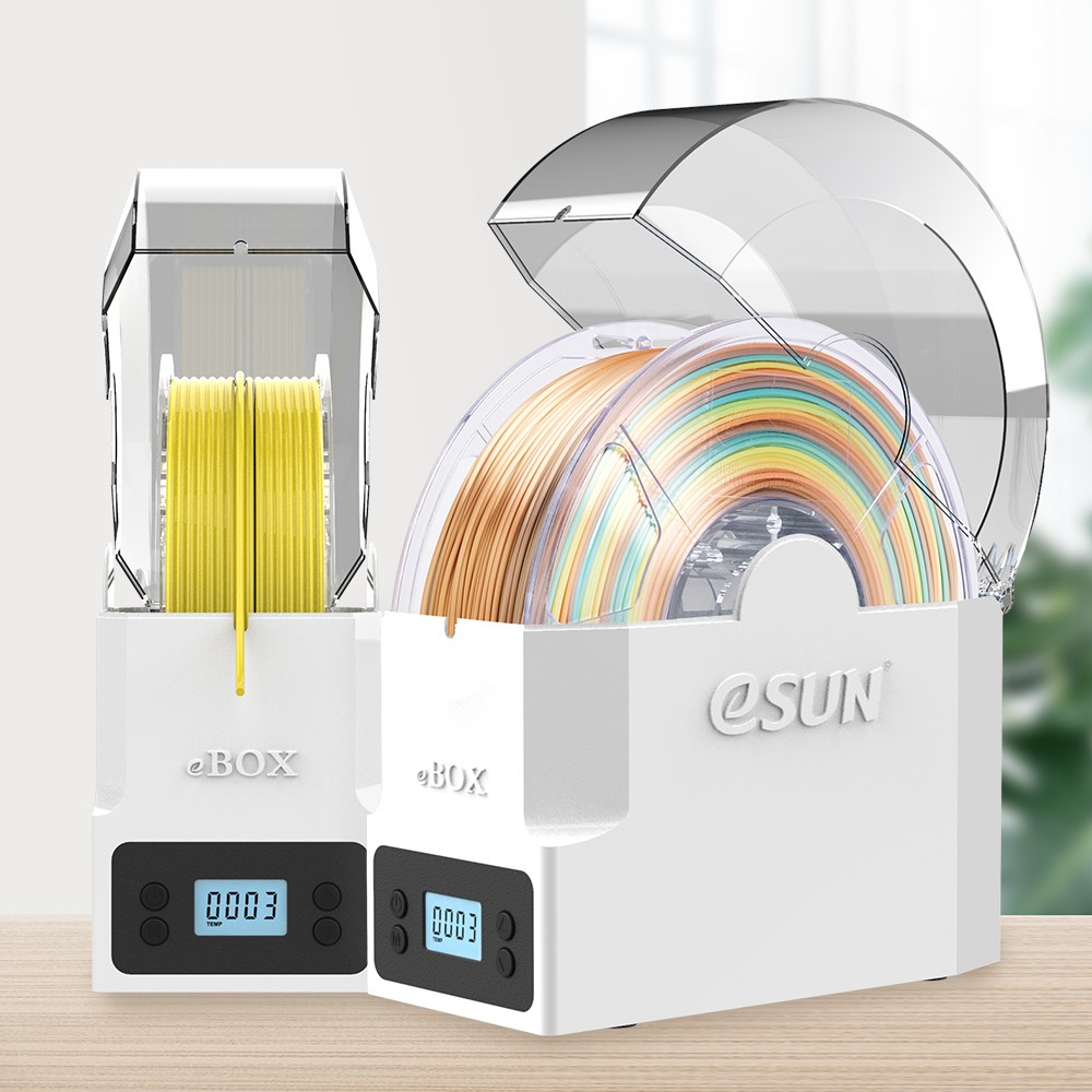eSUN Space PI Filament Dryer Holder 2in1 Split 3D Printer Filament Dryer Box US