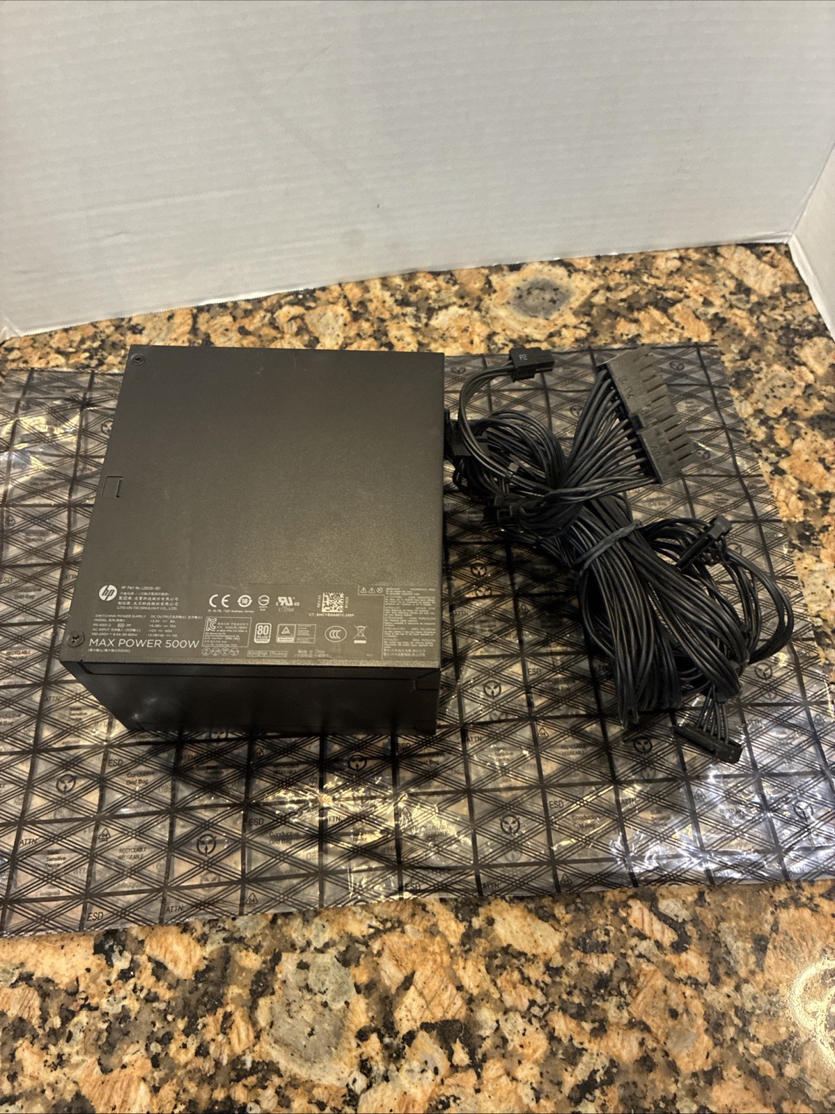 HP Omen Cooler Master 500W 80 Plus Non-Modular Power Supply PS-4501-2