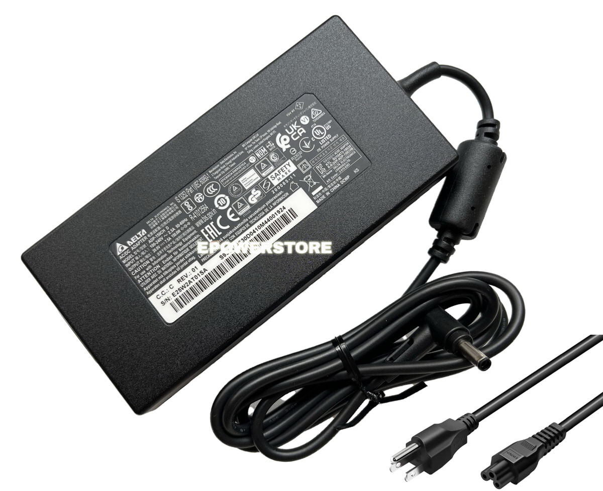 Delta 20V 7.5A 150W AC Adapter Charger For MSI Sword 17 A11UC A11UD Power Supply
