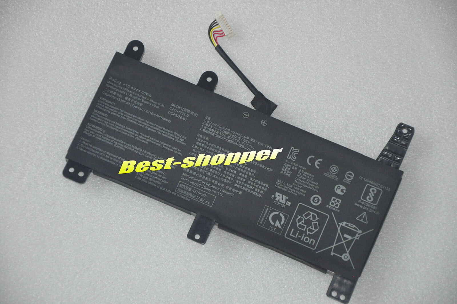 US Genuine C41N1731-2 Battery For ASUS ROG Strix G17 G712LU G731G SCAR 17 G732LW