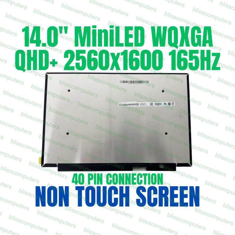B140qan06.s Lcd 14.0" Wqxga Wv Edp 165hz