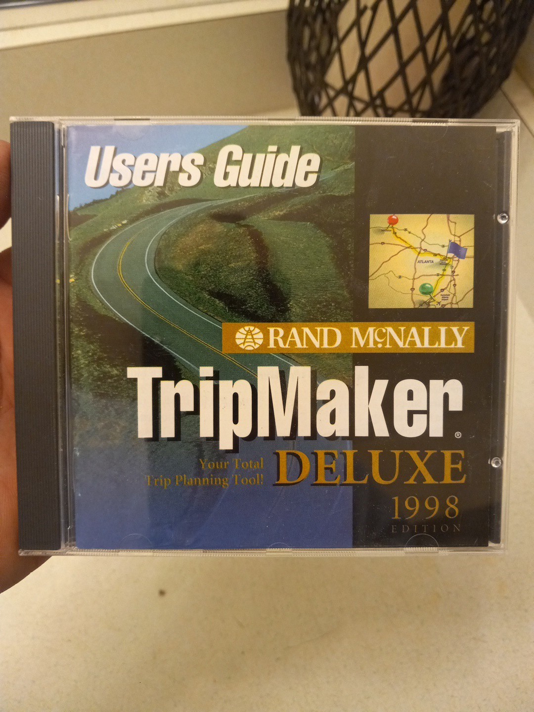 Rand McNally Tripmaker Deluxe 1998 Ed (PC-CD, 1998) for Windows w/Product Key