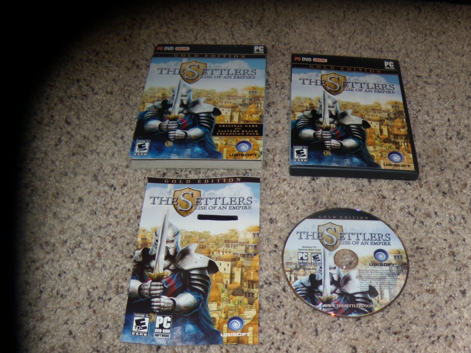 The Settlers Rise of An Empire (PC, 2008) Game