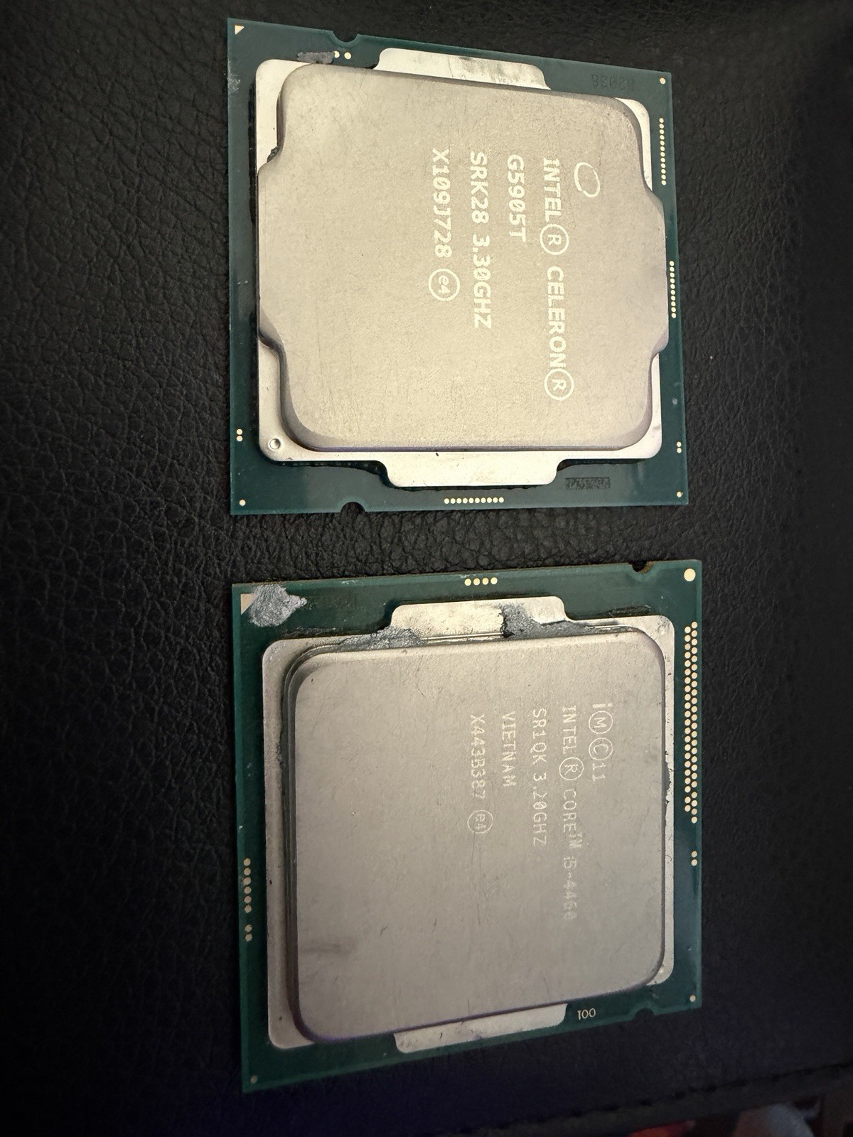 Two Intel CPU (for parts)