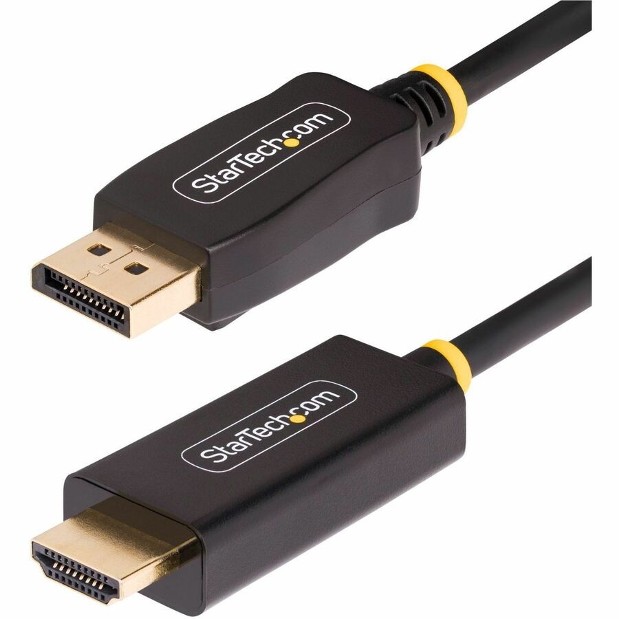 StarTech 6.6ft (2m) DisplayPort to HDMI Adapter Cable 6F-DP-HDMI-4K60-HDR