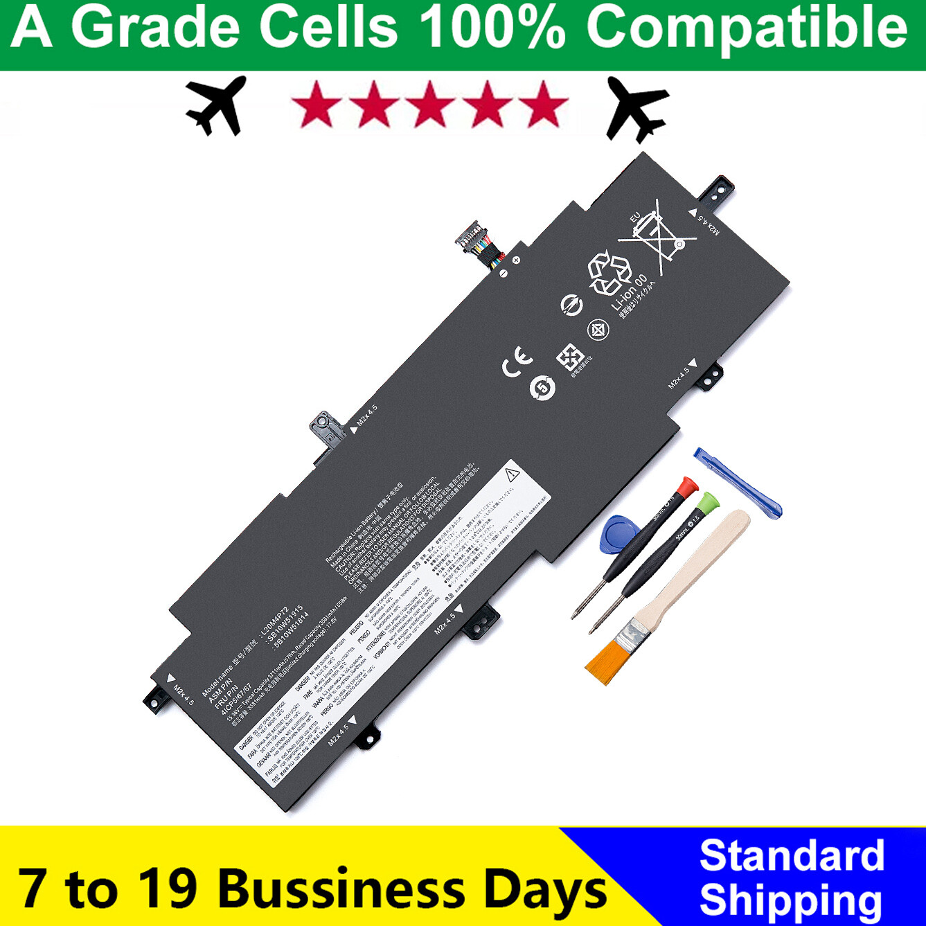 L20M4P72 L20L4P72 L20C4P72 Battery For Lenovo ThinkPad T14s 2nd Gen (T14s 2021)