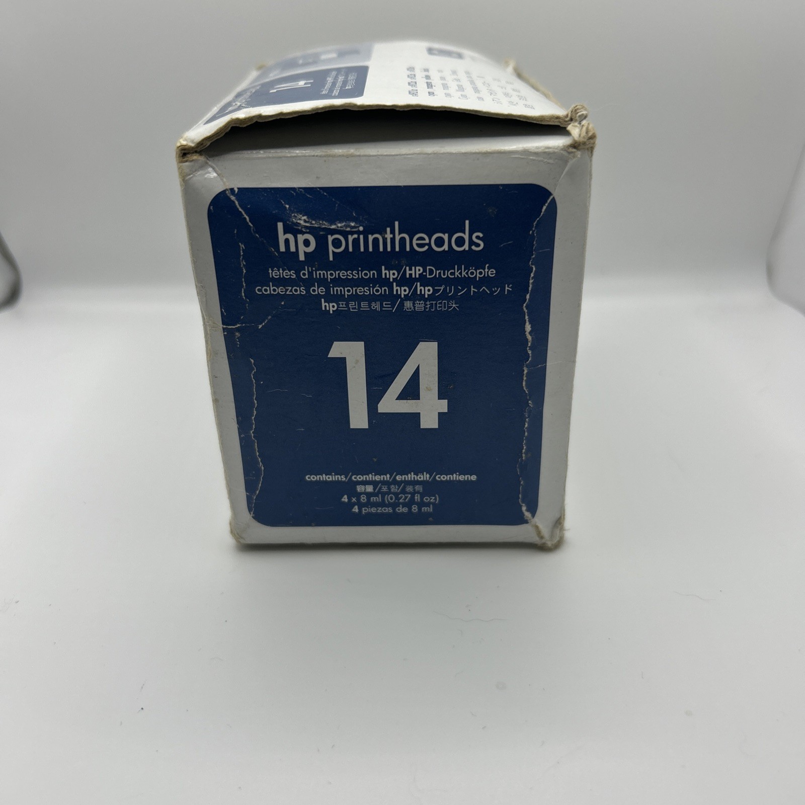 HP 14 Printhead Set C4920A C4921A C4922A C4923A OEM Sealed NOS