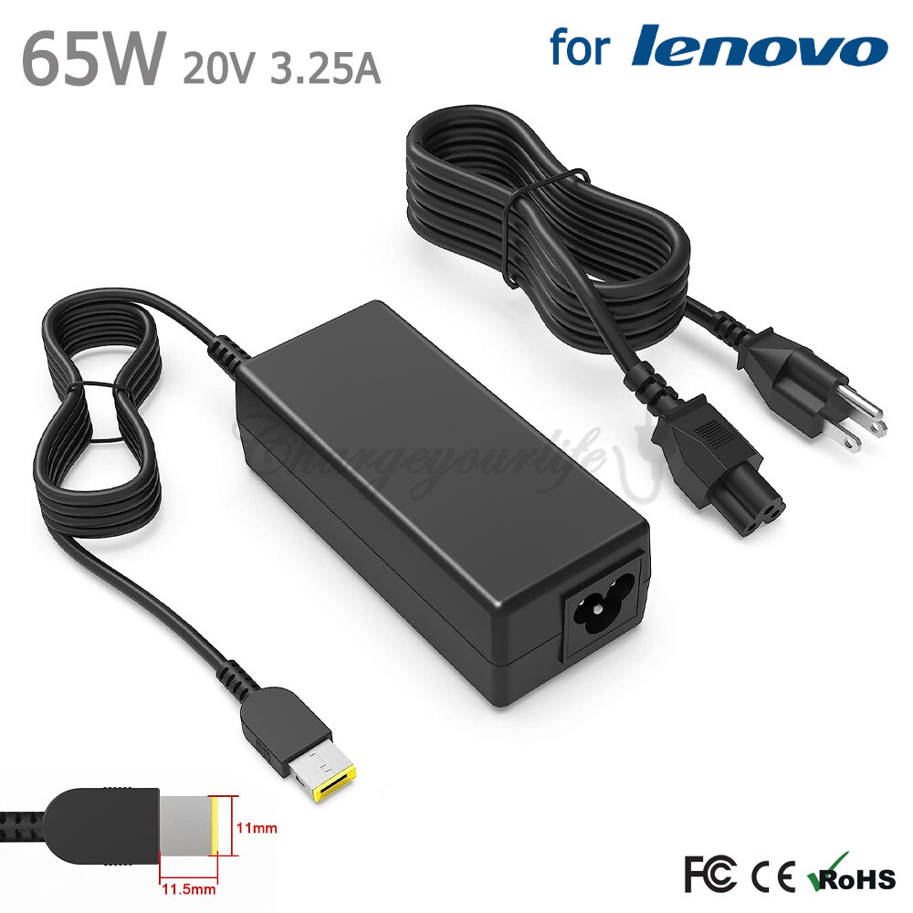 65W Adapter Charger For Lenovo ThinkPad T450 T460 T470 ThinkCentre M73e M78 M83