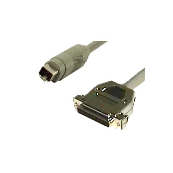 SCSI Cable Apple Power Book compatible HDI30 Male to DB25 Female 2 Foot