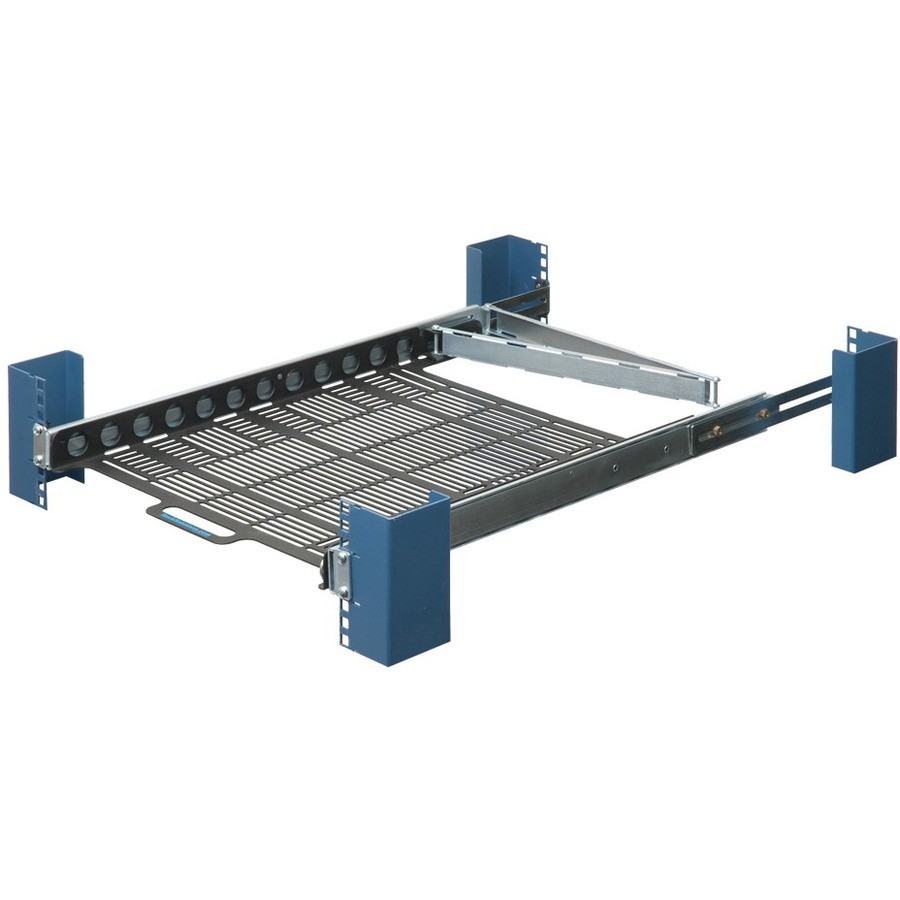 Rack Solutions 1U Dry Sliding Seismic Transport Shelf Cable Management 1USHL112T