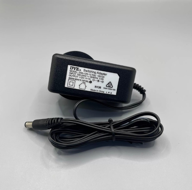 Original Dve DSA-12G-12 FAU 120120 12V 1A 12W Set-top Box AC Power Adapter 1PC