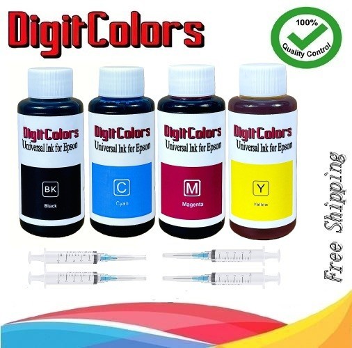 400ml refill Ink bottles fits for all printer Epson models Universal Ink for EP