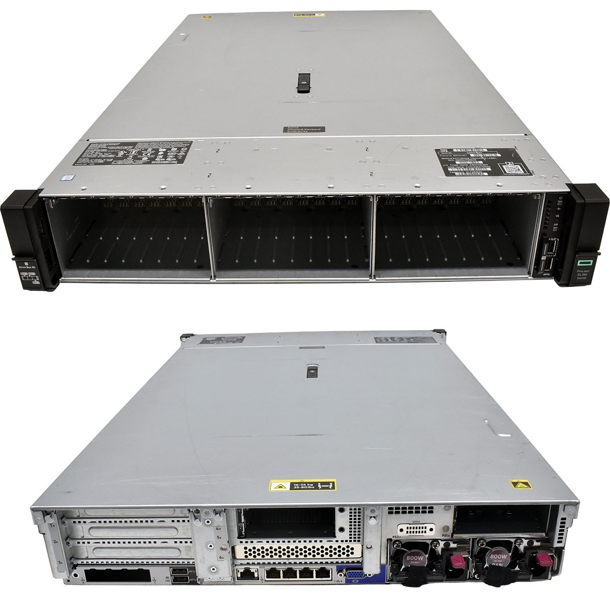 HP ProLiant DL380 G10 No CPU 2xPerformance HS 0GB PC4 RAM 28x 2.5" E208i-a + Exp